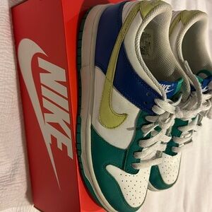 Youth 6.5 White LT Lemon Twist Dunk Low BG